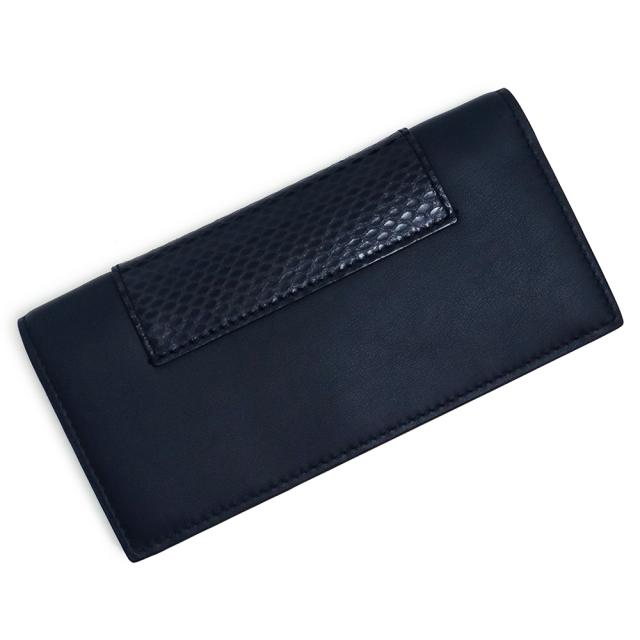 未使用 展示品）グッチ GUCCI 二つ折り長財布 札入れ レザー パイソン