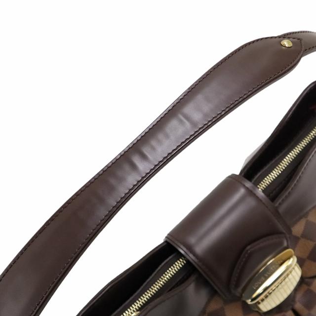 （中古）ルイ ヴィトン LOUIS VUITTON システィナ MM トートバッグ ダミエ エベヌ ブラウン 茶 ゴールド金具 N41541_11