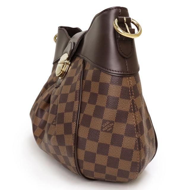 （中古）ルイ ヴィトン LOUIS VUITTON システィナ MM トートバッグ ダミエ エベヌ ブラウン 茶 ゴールド金具 N41541_2