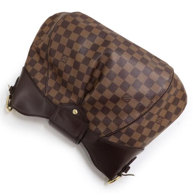 （中古）ルイ ヴィトン LOUIS VUITTON システィナ MM トートバッグ ダミエ エベヌ ブラウン 茶 ゴールド金具 N41541_4