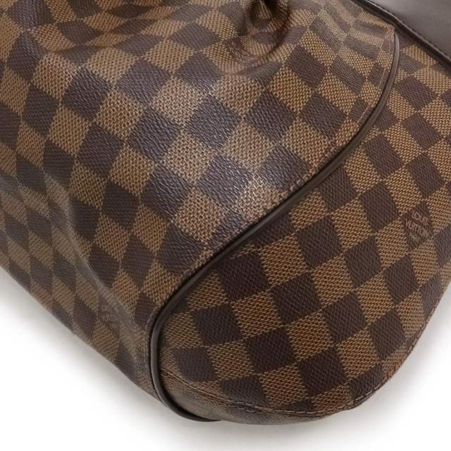 （中古）ルイ ヴィトン LOUIS VUITTON システィナ MM トートバッグ ダミエ エベヌ ブラウン 茶 ゴールド金具 N41541_8
