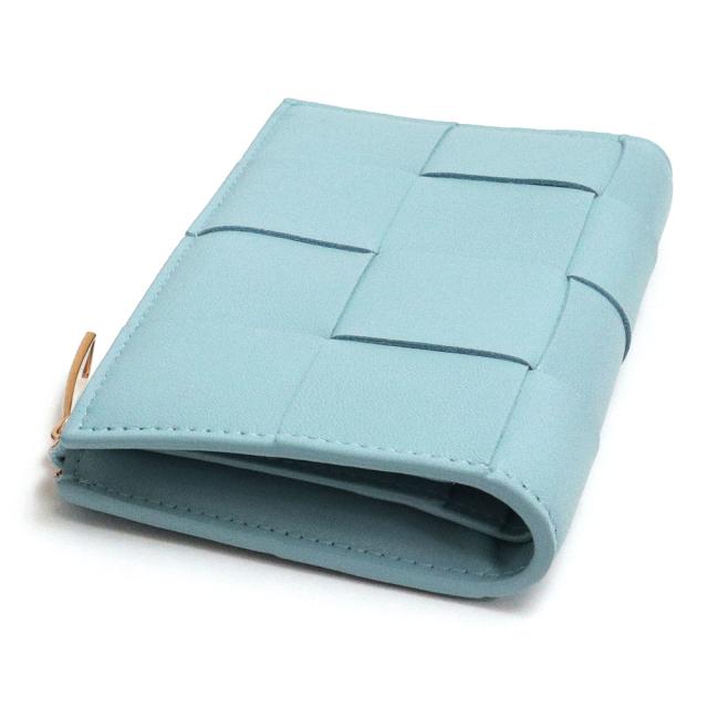 ボッテガヴェネタ マキシ イントレ カセット ミディアム 二つ折り財布 シルバー ボッテガヴェネタ マキシ イントレ カセット ミディアム 二つ折り財布