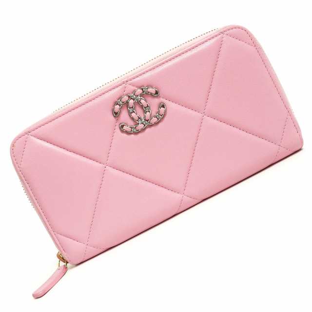 未使用 展示品)シャネル CHANEL 19 ラウンドジップ ロング 未使用 展示品)シャネル CHANEL 19 ラウンドジップ ロング