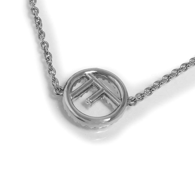 【箱付】FENDI フェンディ　エフイズ　ブレスレット　シルバー　ラインストーン 箱付】FENDI フェンディ エフイズ ブレスレット シルバー ライン