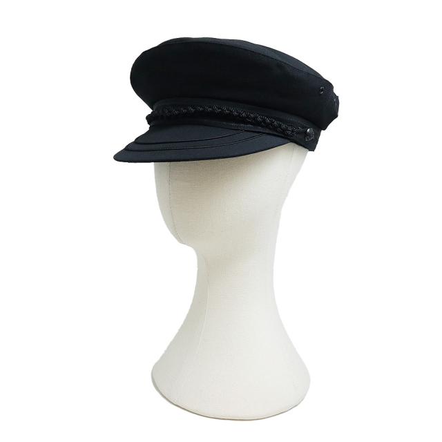 （未使用保管品）クリスチャンディオール Christian Dior トラベル キャップ キャスケット 帽子 59CM コットン100％ ブラック 黒 ブラック金具 32DTR920G132_5