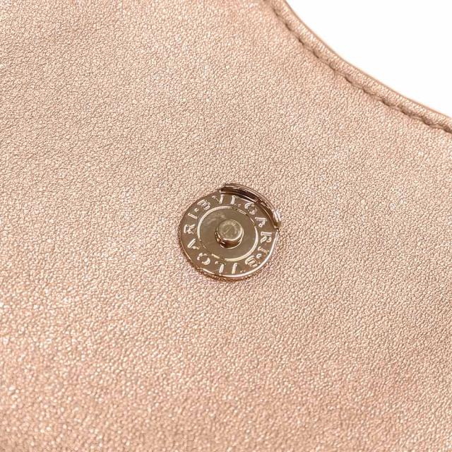 （未使用　展示品）ブルガリ BVLGARI セルペンティ エリプス マイクロ チェーン ショルダーバッグ レザー ローズゴールド ゴールド金具 292290_10