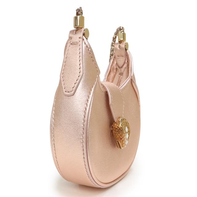 （未使用　展示品）ブルガリ BVLGARI セルペンティ エリプス マイクロ チェーン ショルダーバッグ レザー ローズゴールド ゴールド金具 292290_3
