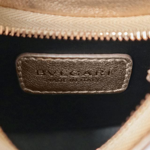 （未使用　展示品）ブルガリ BVLGARI セルペンティ エリプス マイクロ チェーン ショルダーバッグ レザー ローズゴールド ゴールド金具 292290_7