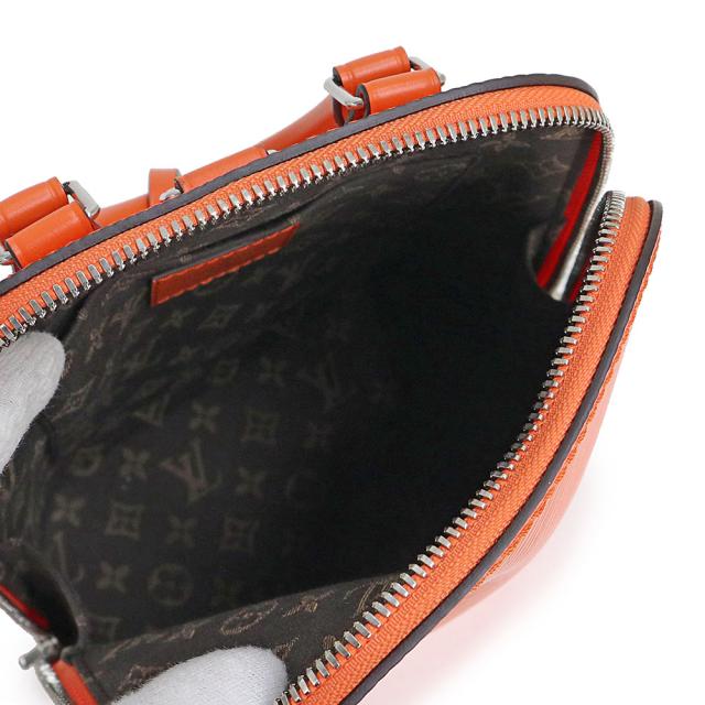 （未使用　展示品）ルイ ヴィトン LOUIS VUITTON アルマ バックパック デイパック リュック 2WAY ショルダー ハンドバッグ エピレザー オレンジ シルバー金具 M25104 箱付_2