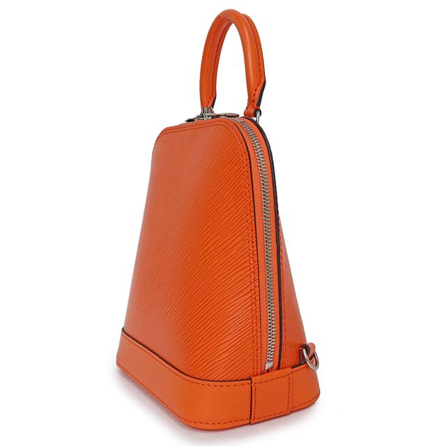 （未使用　展示品）ルイ ヴィトン LOUIS VUITTON アルマ バックパック デイパック リュック 2WAY ショルダー ハンドバッグ エピレザー オレンジ シルバー金具 M25104 箱付_3