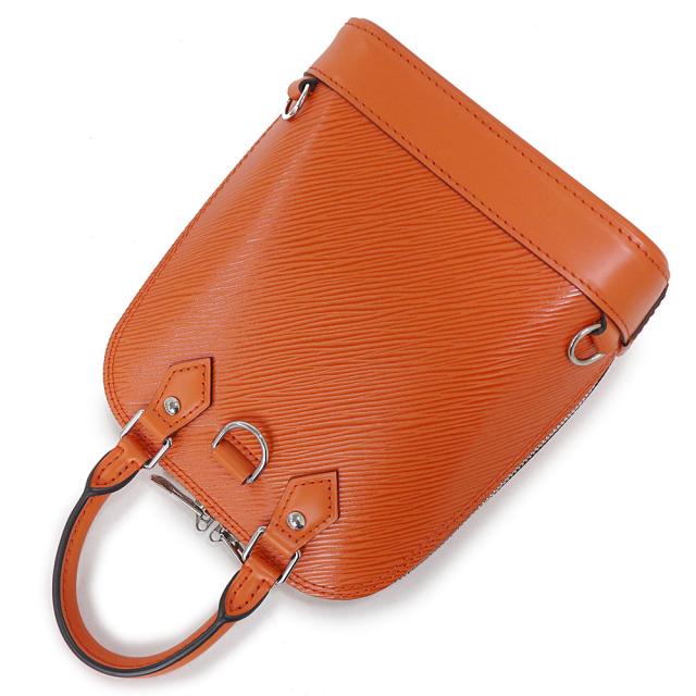 （未使用　展示品）ルイ ヴィトン LOUIS VUITTON アルマ バックパック デイパック リュック 2WAY ショルダー ハンドバッグ エピレザー オレンジ シルバー金具 M25104 箱付_5