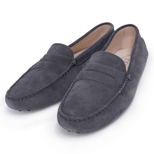 美品 TOD'S トッズ ゴンミーニ スエード ドライビングシューズ