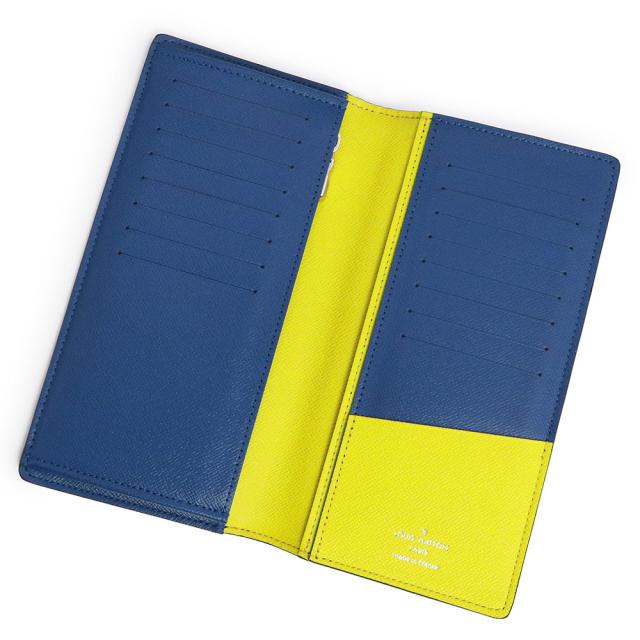 【美品】LOUIS VUITTON エピ 長財布 ブルー ヴィトン メンズ財布 ルイ・ヴィトン(LOUIS VUITTON) エピ(epi) ファスナー メンズ長