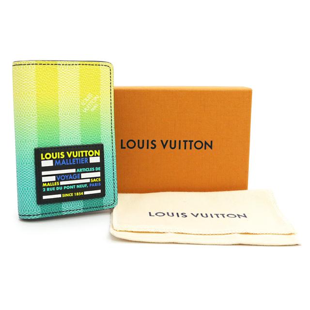 LOUIS VUITTON ルイヴィトン ダミエ カードケース パスケース ルイ
