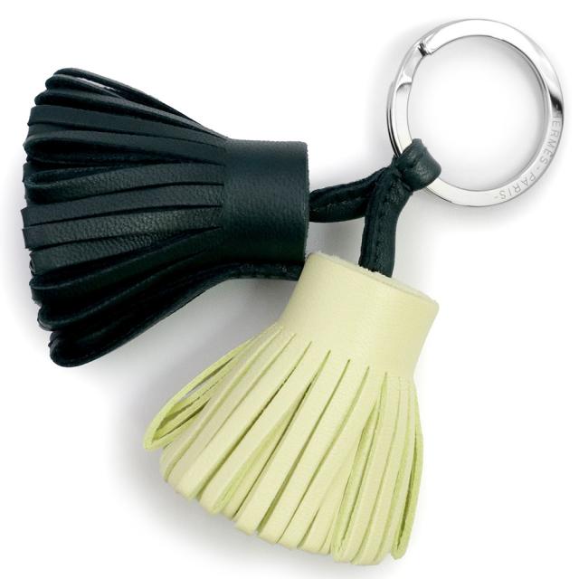 HERMES エルメス カルメン チャーム イエロー系 レザー 楽天市場