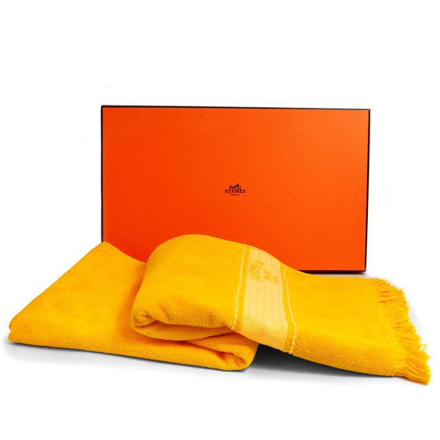 HERMES ヨッティング　ビーチタオル　PMサイズ バスタオル【新品未使用】 HERMES - □新品□未使用□ HERMES エルメス 渋谷東急本店限定