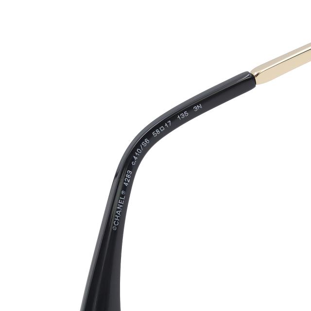 未使用 展示品）シャネル CHANEL ロゴ バタフライ シェイプ アイウェア