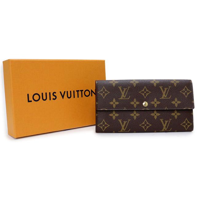ルイヴィトン モノグラム 長財布 ポルトフォイユ サラ M61734 男女兼用 ルイヴィトン モノグラム ポルトフォイユ・サラ 長財布 M61734