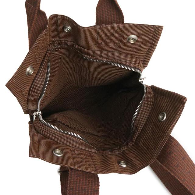 （中古）エルメス HERMES エールライン アド PM リュック デイパック バックパック キャンバス ショコラ ブラウン 茶 シルバー金具 中古）エルメス HERMES エールライン アド PM リュック デイパック