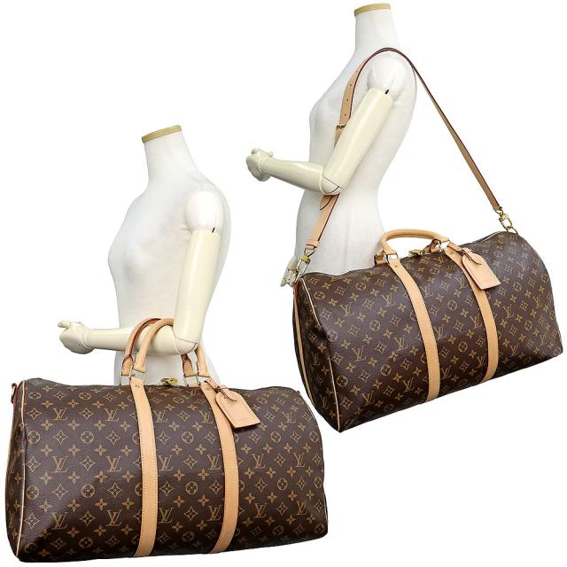LOUIS VUITTON ルイ・ヴィトン キーポル バンドリエール50 モノグラム