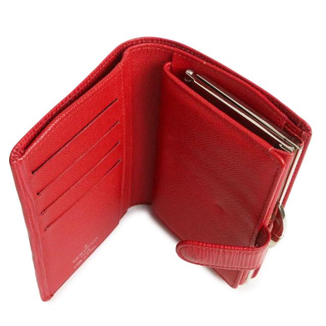 ルイ ヴィトン ポルト モネ ビエ ヴィエノワ がま口 二つ折り財布