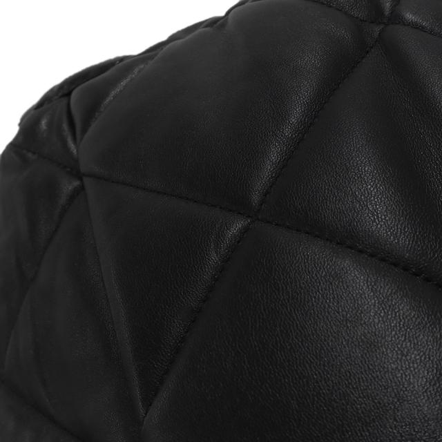 （中古）シャネル CHANEL 19 ラージ チェーン ココマーク マトラッセ 2way ショルダー ハンドバッグ 斜め掛け ゴートスキン レザー ブラック 黒 アンティークゴールド アンティークシルバー金具 AS1161_13
