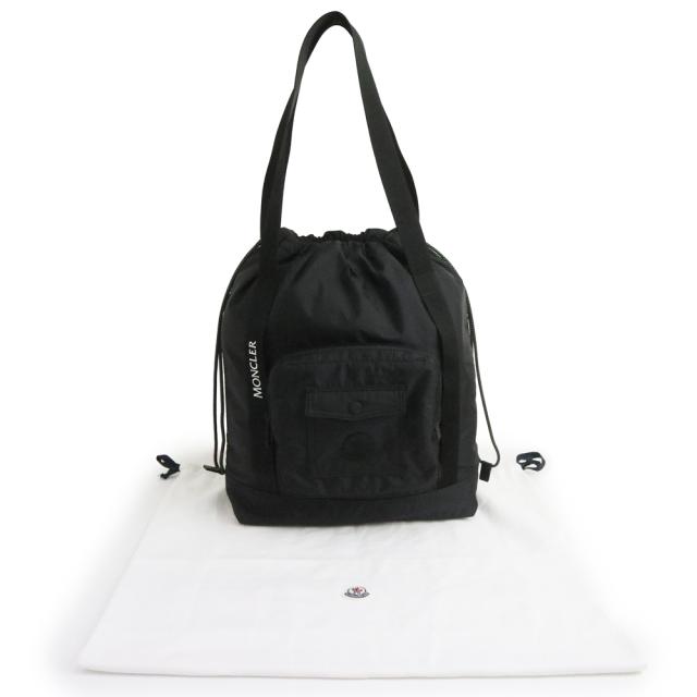 （未使用　展示品）モンクレール MONCLER MAKAIO TOTE トートバッグ ドローストリング 巾着 ナイロン ブラック 黒 J109A 5D00002 M3815 999_1