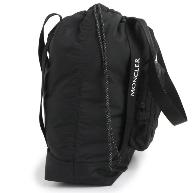 （未使用　展示品）モンクレール MONCLER MAKAIO TOTE トートバッグ ドローストリング 巾着 ナイロン ブラック 黒 J109A 5D00002 M3815 999_4