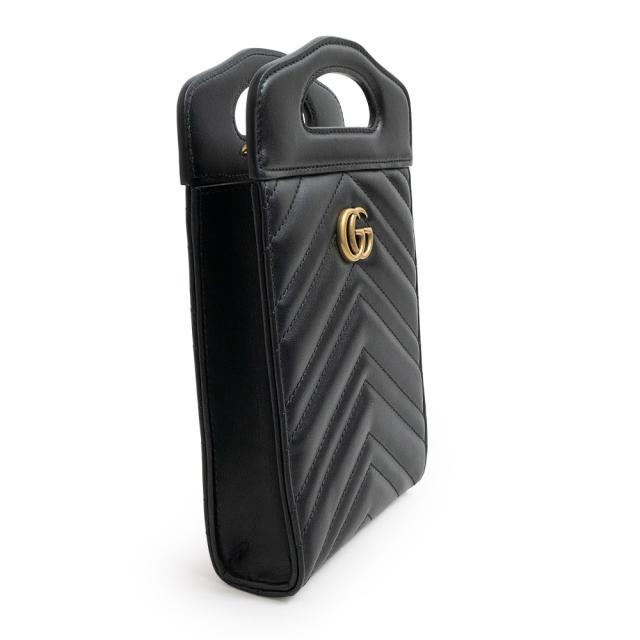 早い者勝ち【美品】グッチ　GGマーモント　トップハンドル　ショルダーバッグ　GG 早い者勝ち【美品】グッチ GGマーモント トップハンドル ショルダー