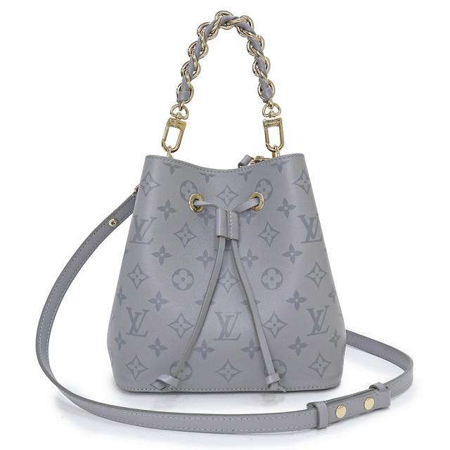（未使用　展示品）ルイ ヴィトン LOUIS VUITTON モノグラム ネオノエBB チェーン ハンドル 2WAY ショルダー ハンドバッグ 斜め掛け モノグラム インク トリアノングレー ゴールド金具 M12749