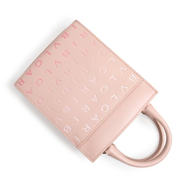 （新品・未使用品）ブルガリ BVLGARI ロゴ インフィニートゥム 2way ミニトート 斜め掛け ショルダー ハンドバッグ カーフスキン レザー クリスタルローズ ピンク ライトゴールド金具 292319_5
