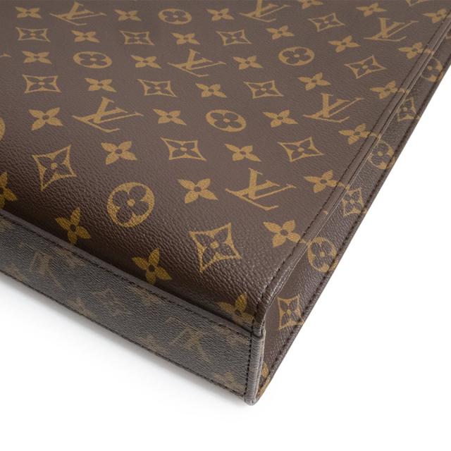 （未使用　展示品）ルイ ヴィトン LOUIS VUITTON サックプラ PM トート 2WAY 斜め掛け ショルダー ハンドバッグ モノグラム ヌメ革 レザー ブラウン ゴールド金具 M46263_9