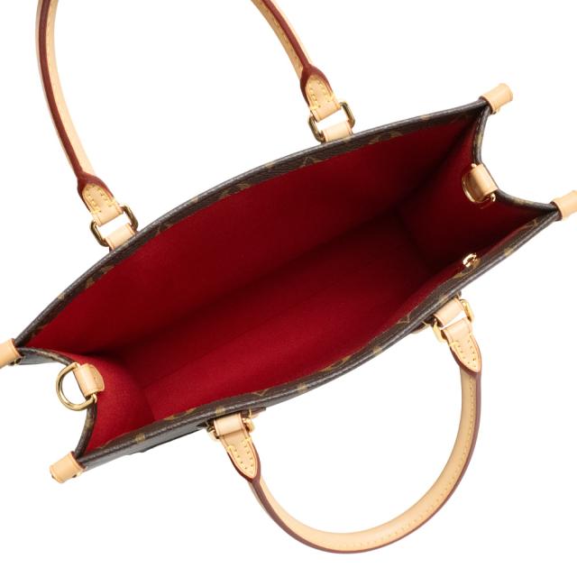 （未使用　展示品）ルイ ヴィトン LOUIS VUITTON サックプラ PM トート 2WAY 斜め掛け ショルダー ハンドバッグ モノグラム ヌメ革 レザー ブラウン ゴールド金具 M46263_2