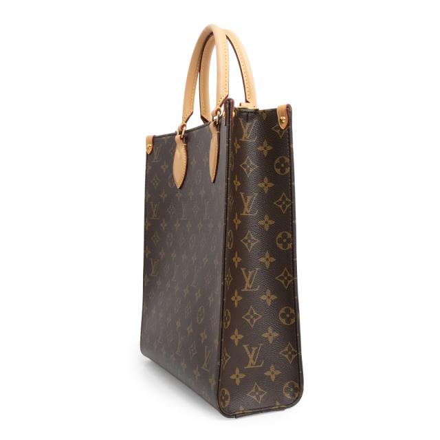 （未使用　展示品）ルイ ヴィトン LOUIS VUITTON サックプラ PM トート 2WAY 斜め掛け ショルダー ハンドバッグ モノグラム ヌメ革 レザー ブラウン ゴールド金具 M46263_4