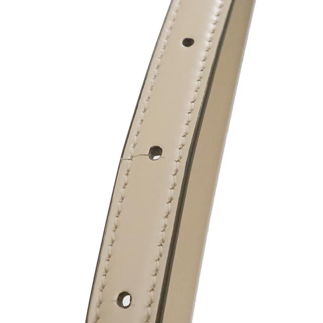 （未使用　展示品）サルヴァトーレフェラガモ Salvatore Ferragamo トリフォリオ ガンチーニ トート バケットバッグ カーフスキン レザー Daino ベージュ ゴールド金具 211194 訳有り 箱付_10