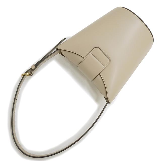 （未使用　展示品）サルヴァトーレフェラガモ Salvatore Ferragamo トリフォリオ ガンチーニ トート バケットバッグ カーフスキン レザー Daino ベージュ ゴールド金具 211194 訳有り 箱付_5