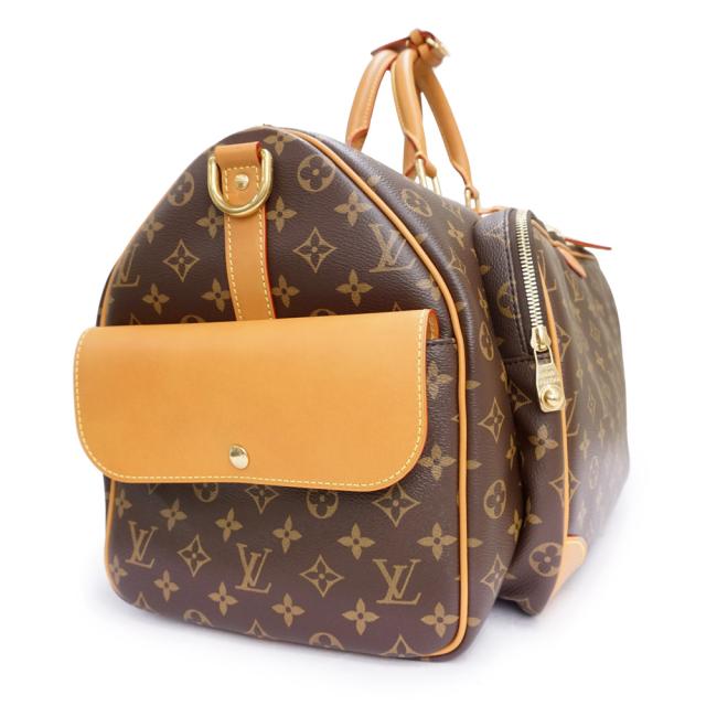 （未使用　展示品）ルイ ヴィトン LOUIS VUITTON キーポル カーゴ 50 2Ｗay ショルダー ボストンバッグ 斜め掛け モノグラム アーカイヴ キャンバス ブラウン ゴールド金具 M14735_4