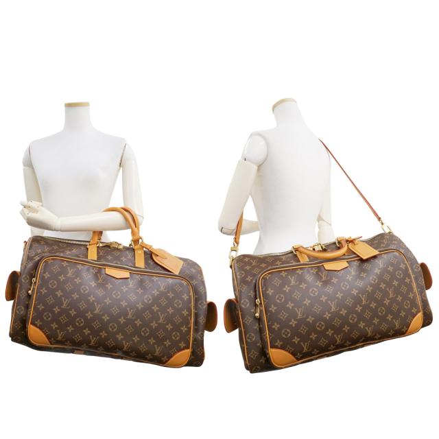 （未使用　展示品）ルイ ヴィトン LOUIS VUITTON キーポル カーゴ 50 2Ｗay ショルダー ボストンバッグ 斜め掛け モノグラム アーカイヴ キャンバス ブラウン ゴールド金具 M14735_7