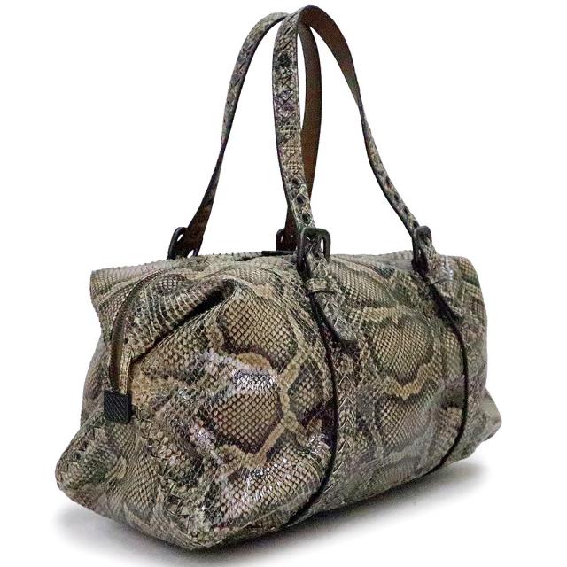 中古）ボッテガヴェネタ BOTTEGA VENETA ミニ ボストン ハンドバッグ