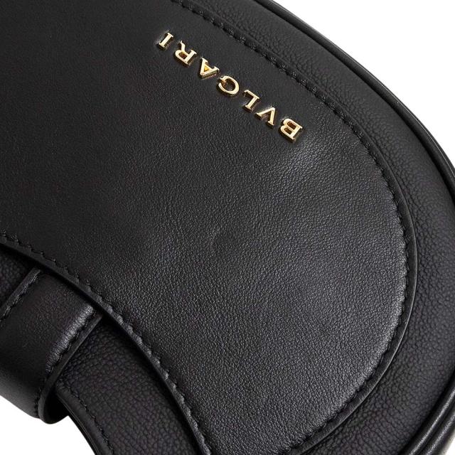 （未使用　展示品）ブルガリ BVLGARI セルペンティ エリプス スモール 2Way チェーン ショルダー ハンドバッグ 斜め掛け カーフスキン レザー ブラック ゴールド金具 292051_9