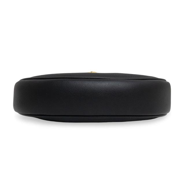 （未使用　展示品）ブルガリ BVLGARI セルペンティ エリプス スモール 2Way チェーン ショルダー ハンドバッグ 斜め掛け カーフスキン レザー ブラック ゴールド金具 292051_6