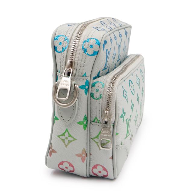 （未使用　展示品）ルイ ヴィトン LOUIS VUITTON ナイル 2way ショルダー ハンドバッグ 斜め掛け モノグラムイリデセント ライトグレー マルチカラー アンティークシルバー金具 M13897_3