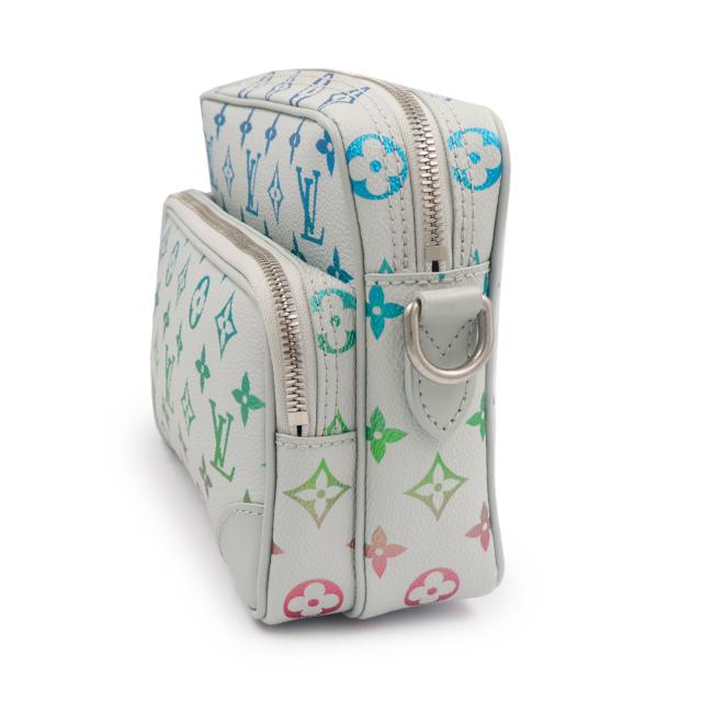 （未使用　展示品）ルイ ヴィトン LOUIS VUITTON ナイル 2way ショルダー ハンドバッグ 斜め掛け モノグラムイリデセント ライトグレー マルチカラー アンティークシルバー金具 M13897_4