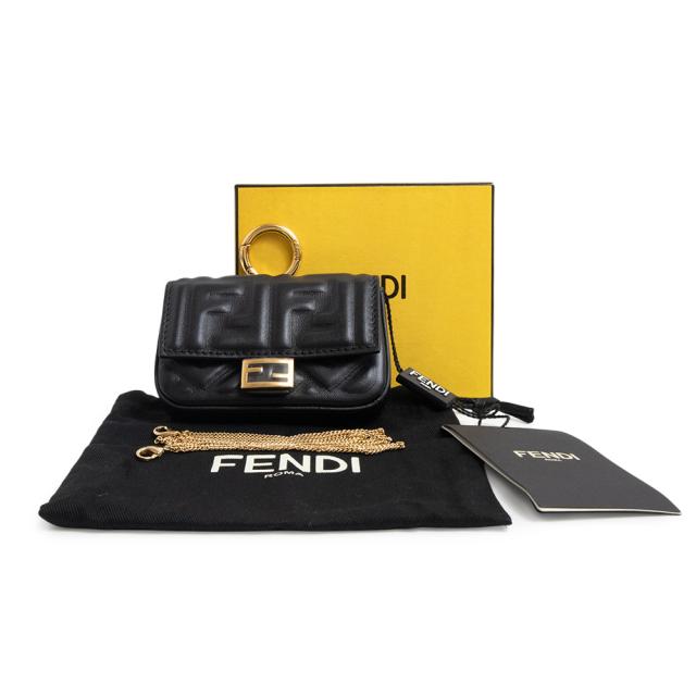 フェンディFENDIナノバケットチャーム 7AR844 AEHY F11RW 中古