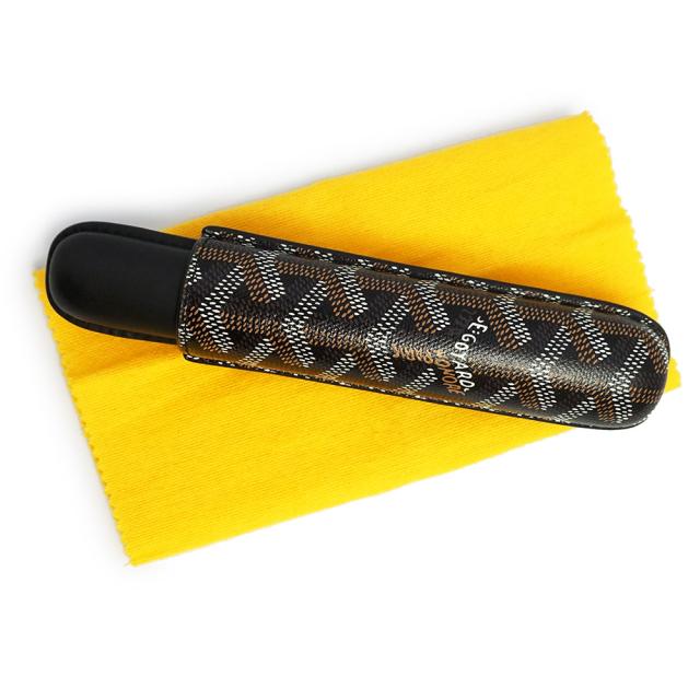 未使用 展示品）ゴヤール GOYARD チャーチル ヘリンボーン シガー  