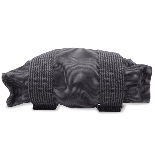 （中古）エルメス HERMES エールライン アド PM リュック デイパック バックパック キャンバス グレー シルバー金具_5