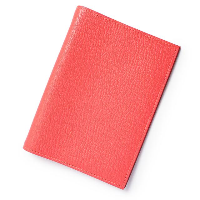 （新品・未使用品）エルメス HERMES アジェンダ GM 手帳カバー シェブル シェーブルミゾール レザー ローズリップスティック ピンク シルバー金具 X刻印 箱付