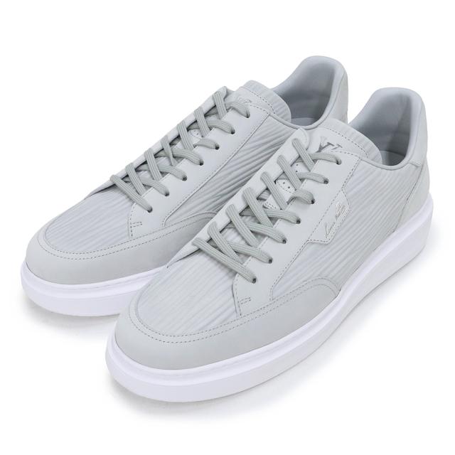 （未使用保管品）ルイ ヴィトン LOUIS VUITTON ビバリーヒルズ スニーカー シューズ 靴 #11 29.5cm エピXLレザー グリ グレー 1AHQVD 箱付