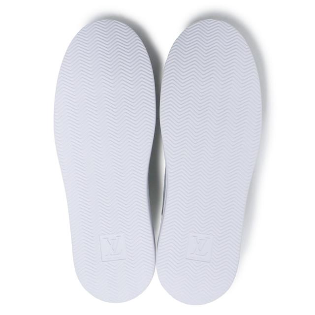 （未使用保管品）ルイ ヴィトン LOUIS VUITTON ビバリーヒルズ スニーカー シューズ 靴 #11 29.5cm エピXLレザー グリ グレー 1AHQVD 箱付