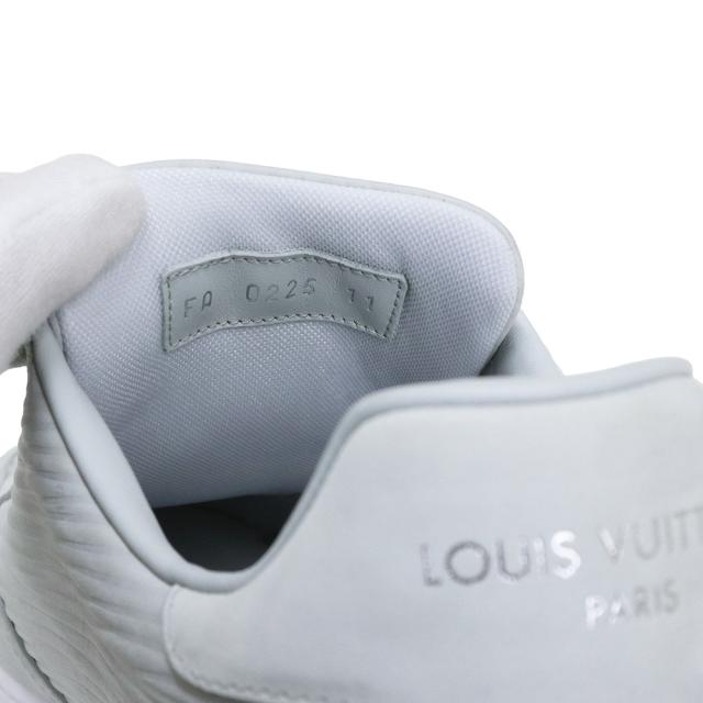 （未使用保管品）ルイ ヴィトン LOUIS VUITTON ビバリーヒルズ スニーカー シューズ 靴 #11 29.5cm エピXLレザー グリ グレー 1AHQVD 箱付